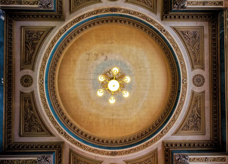 Ceiling of St Anne's, Limehouse