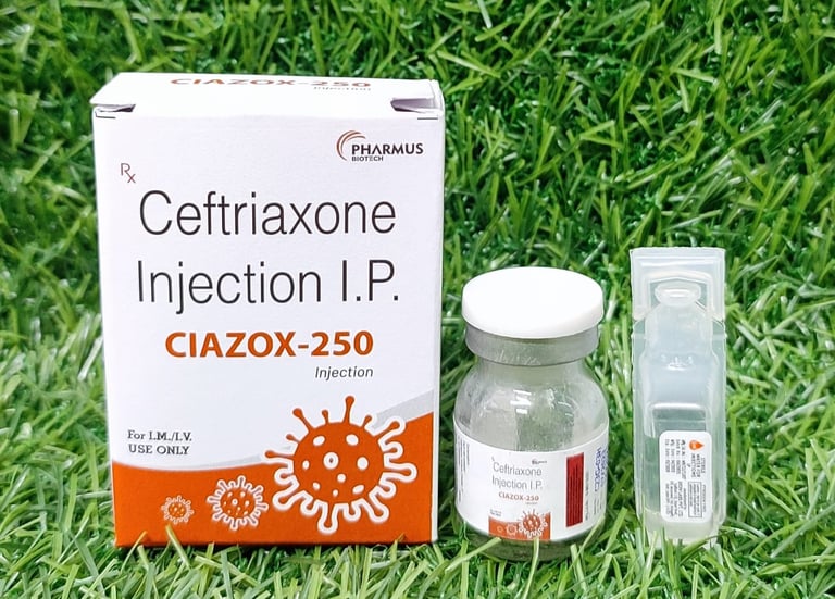 Ceftriaxone Injection I.P. (CIAXOZ-250)