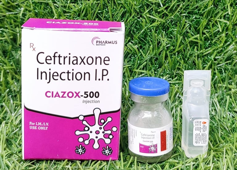 Ceftriaxone Injection I.P. (CIAXOZ-500)