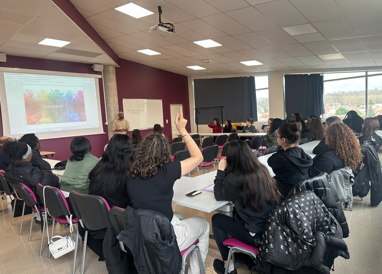 Intervention Lycée - Semaine de l'orientation - The David Touch