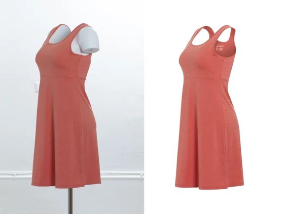 clothes red ghost mannequin 