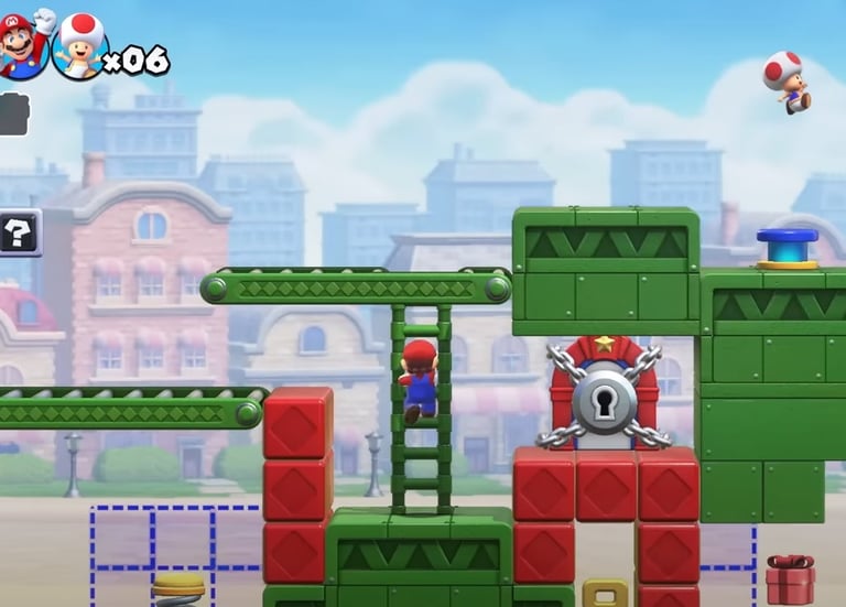 Mario vs. Donkey Kong Remake - Mario and Toad