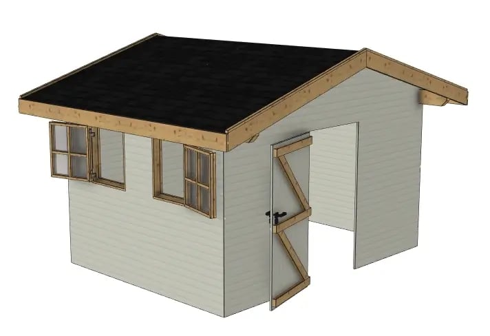 Différence entre abri de jardin cabane de jardin et cabanon en bois