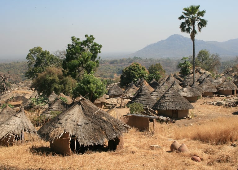 senegal Fulani village