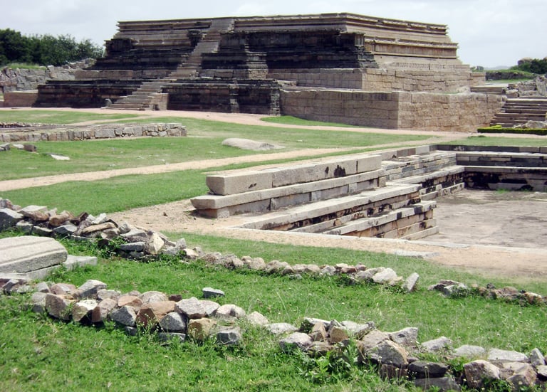 "Throne platform" or "Victory Platform" or "Mahanavami Dibba" or "Dussera Dibba". This surviving str
