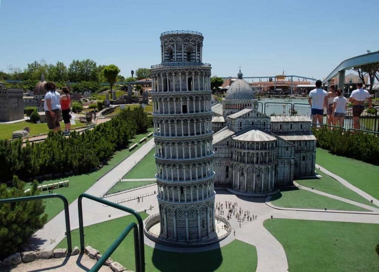 Torre di pisa, Italia in miniatura, cultura a Rimini, eventi, parchi tematici