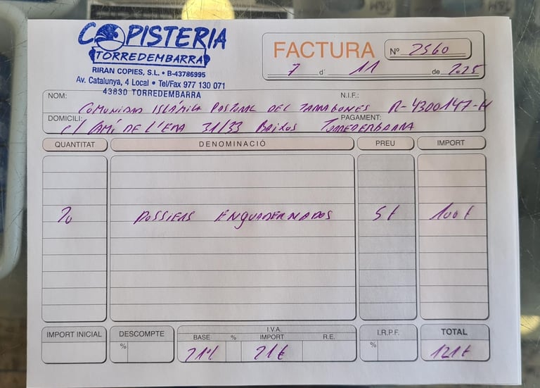 Tarifas de adopción