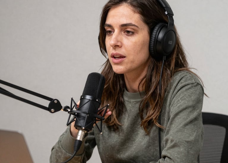A warm, inviting photo of a woman writing in a journal by soft natural light.
