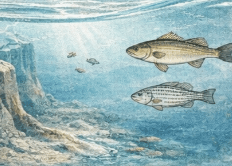 image representing deep channels found in lake wallenpaupack