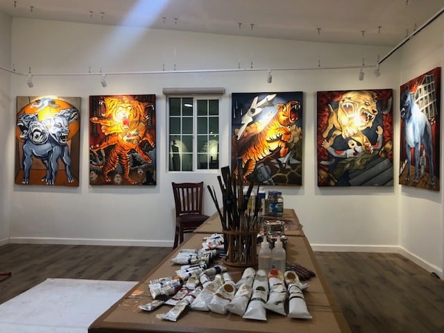 Original oil paintings