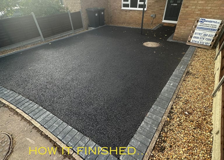 After image of a driveway in Bedford