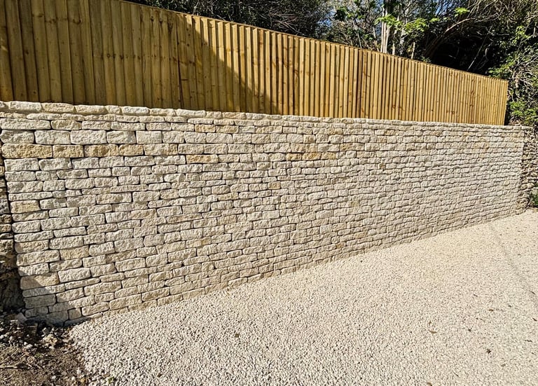 Professional and high quality dry stone wall and timber fencing