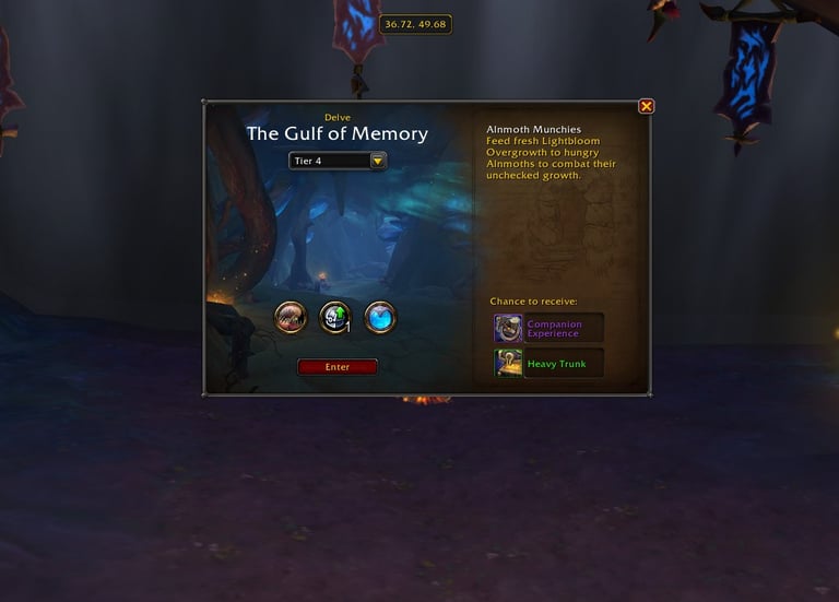 Delve, The Gulf of Memory, WoW, Midnight, Fastest way to level in Midnight, WoW Midnight Leveling, Delve XP Farm Midnight