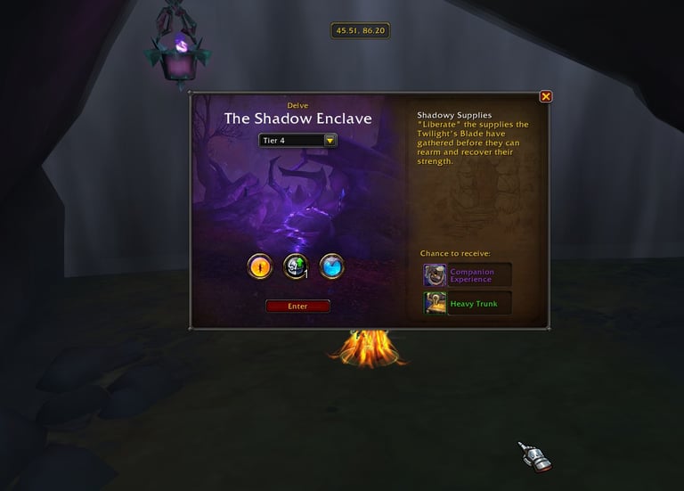 Delve, The Shadow Enclave, WoW, Midnight, Fastest way to level in Midnight, WoW Midnight Leveling, Delve XP Farm Midnight