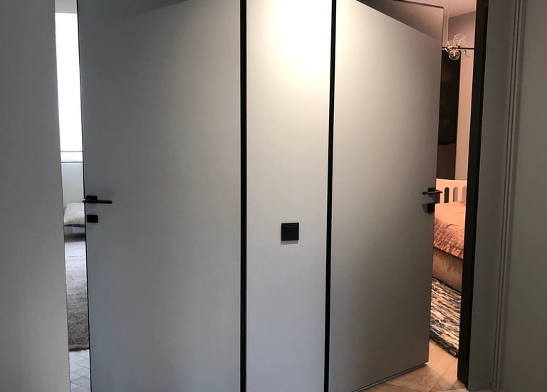 Drzwi ukryte do malowania