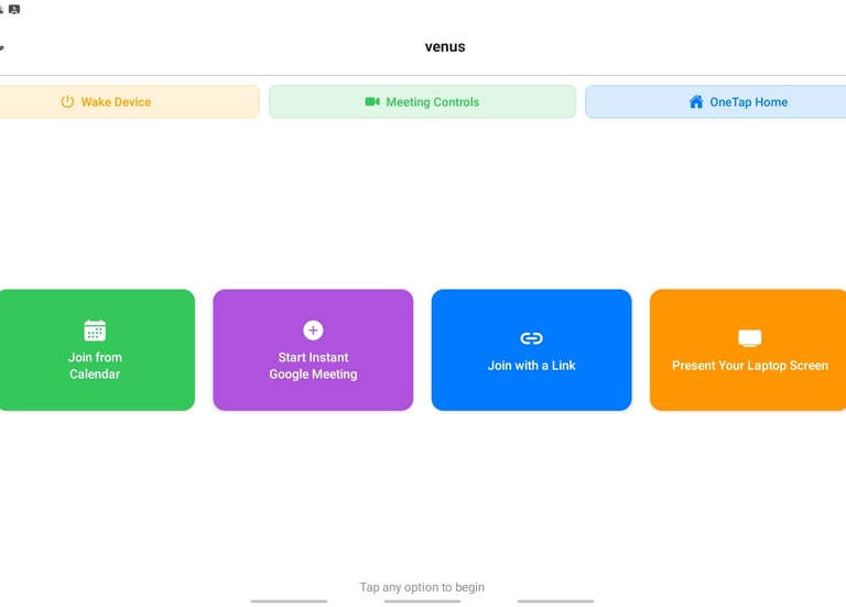 Meeting Room Controls With Mobile App
