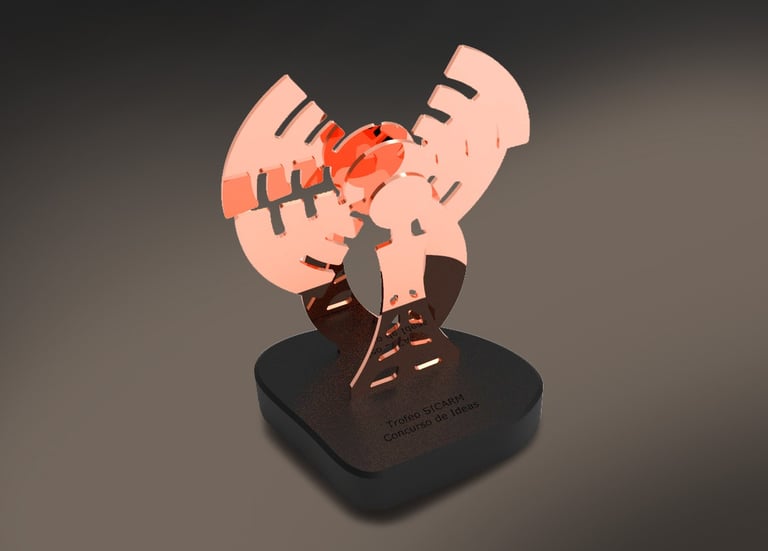Sicarm Trophy - trophy design