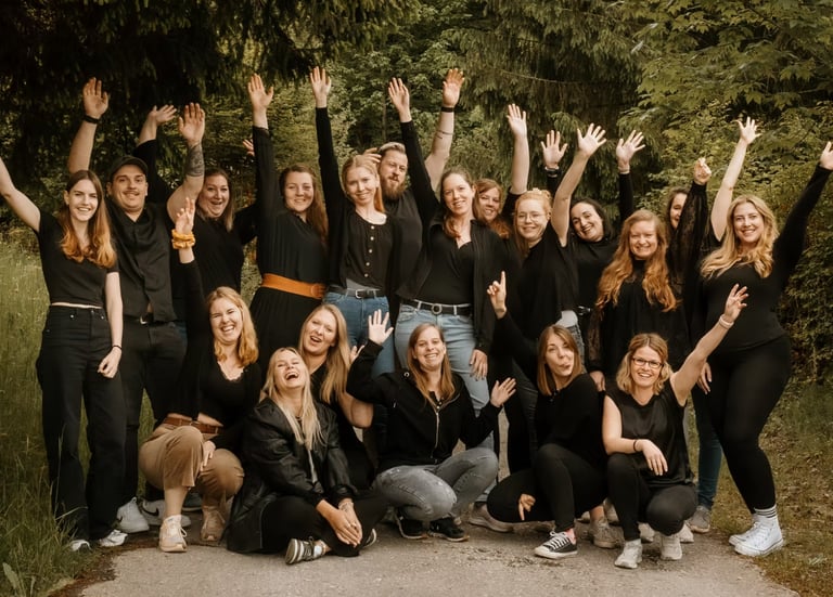 Regionaler Chor, den wir unterstützen.