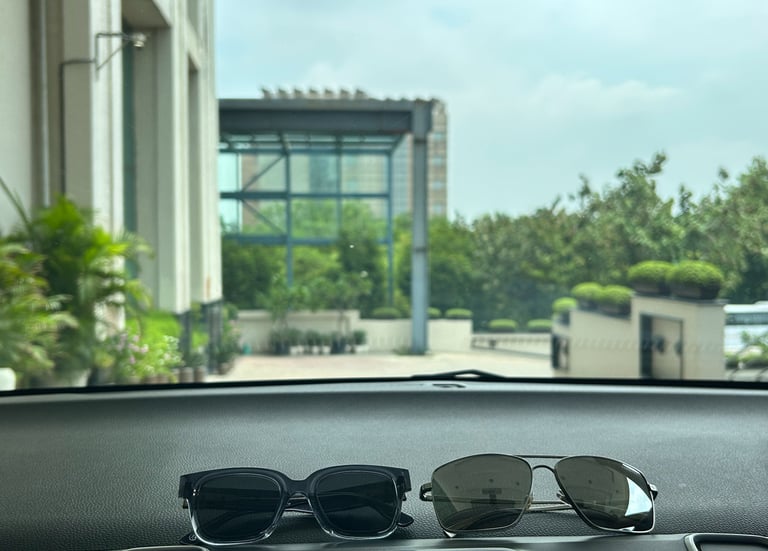a pair of shades