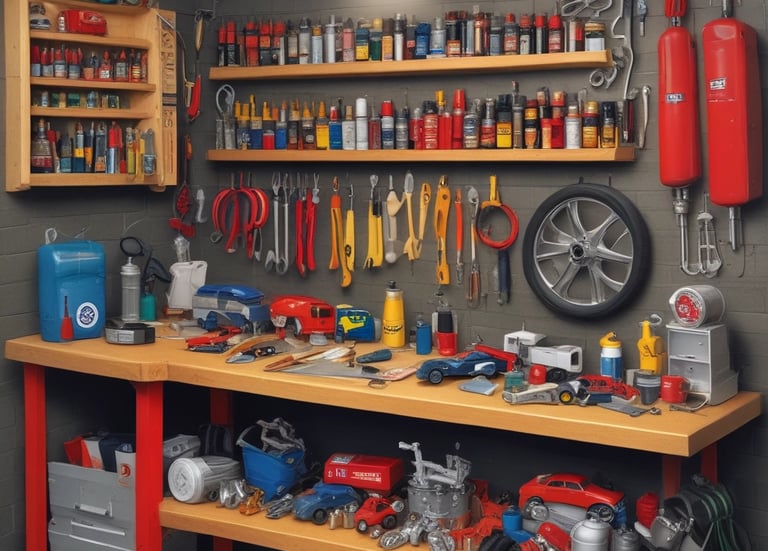 Close-up of bold, modern product packaging with bright colors.