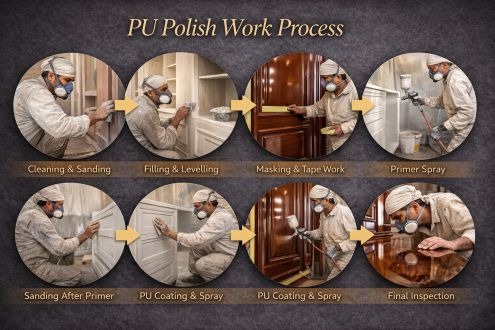 pu polish process 