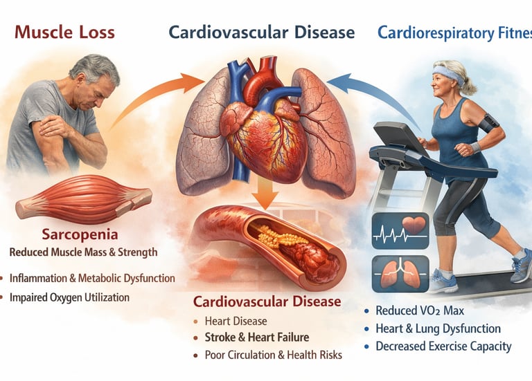 Muscle Loss and Cardiovascular Disease: The Overlooked Connection You Need to Know