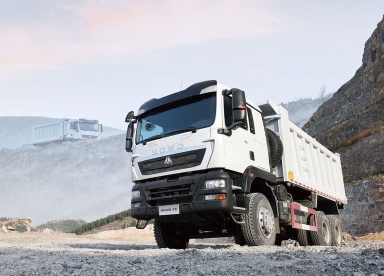 Howo TX dump truck for sale