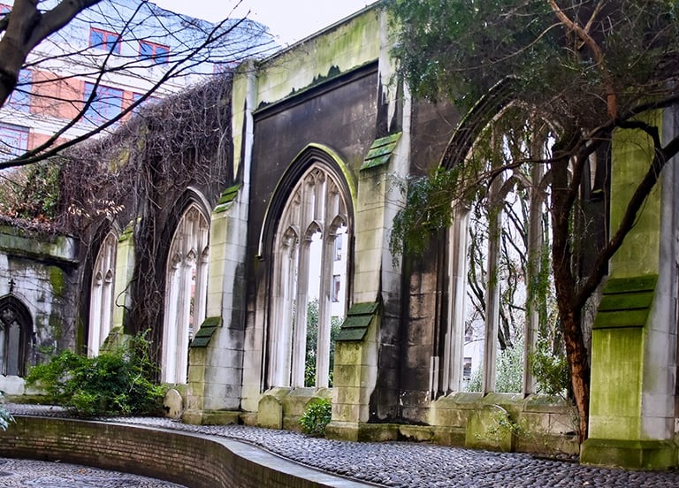 St Dunstan in the East Church Garden