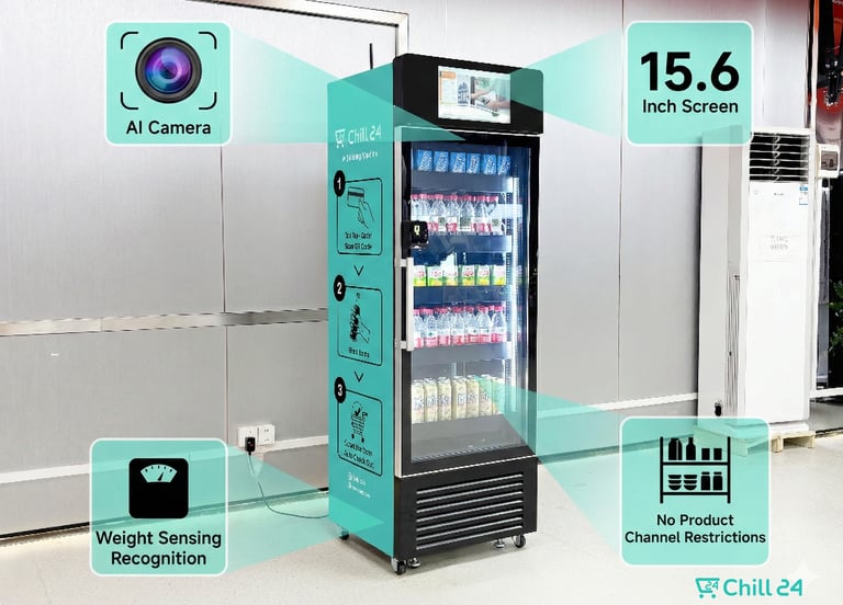 AI vending machine key features