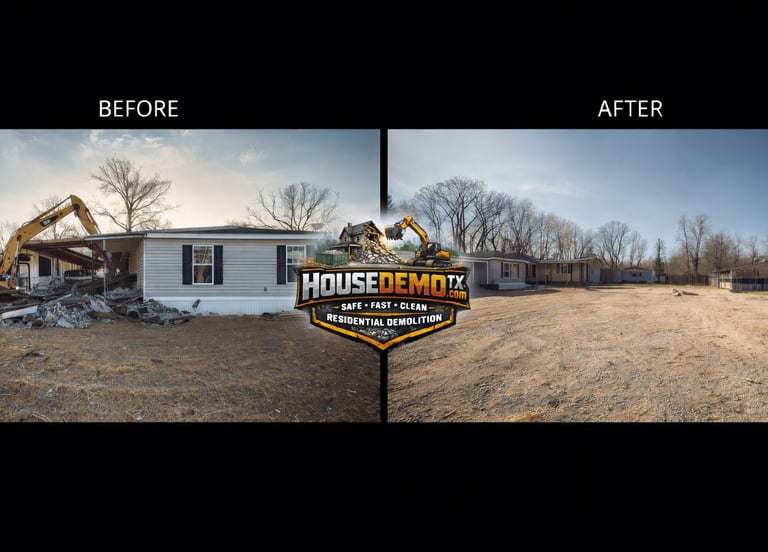 Mobile Home Demolition Nederland TX