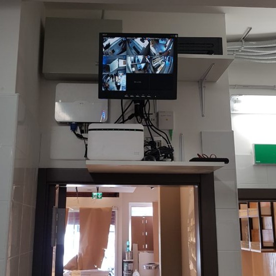 sistema di allarme e videosorveglianza