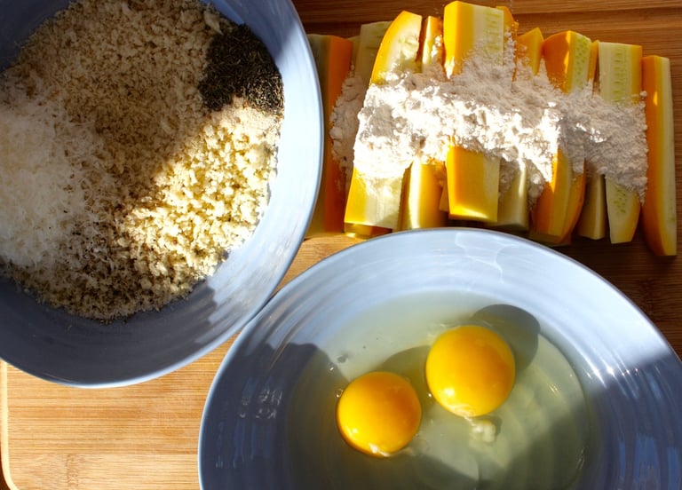 ingredients needed for zucchini fingers