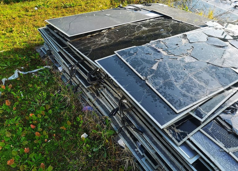 oude zonnepanelen vervangen