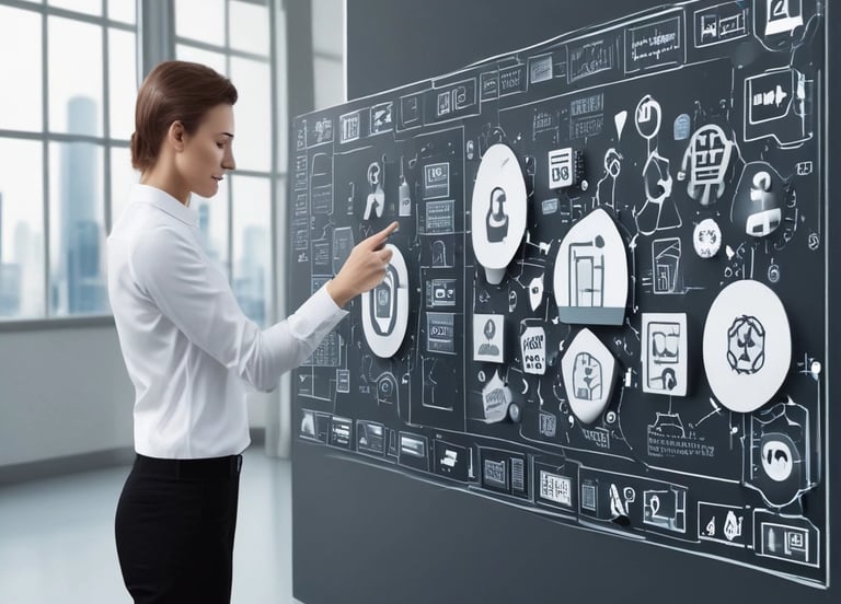 A dynamic dashboard showing lead flow from multiple sources into a custom sales pipeline.