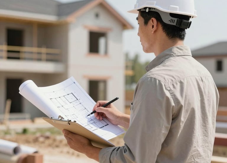 a man riding a skateboard down a street next to tall buildings