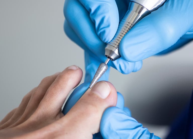 quiropodia, callos, uñas illescas