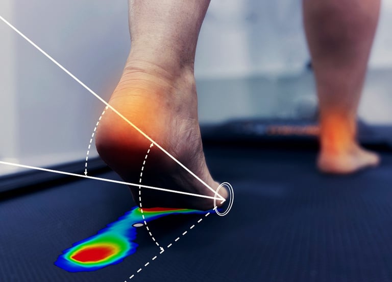 estudio biomecanico de la pisada plantillas