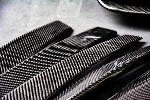 "Advanced carbon fibre materials used in spacecraft structures