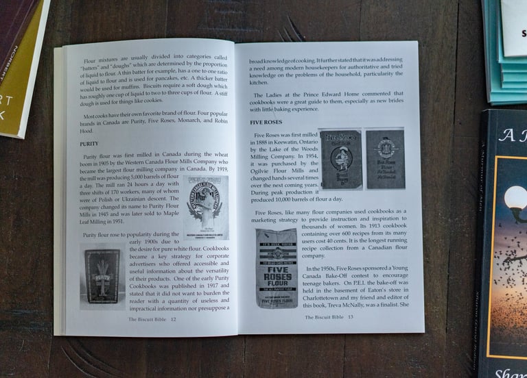 The Biscuit Bible inside layout