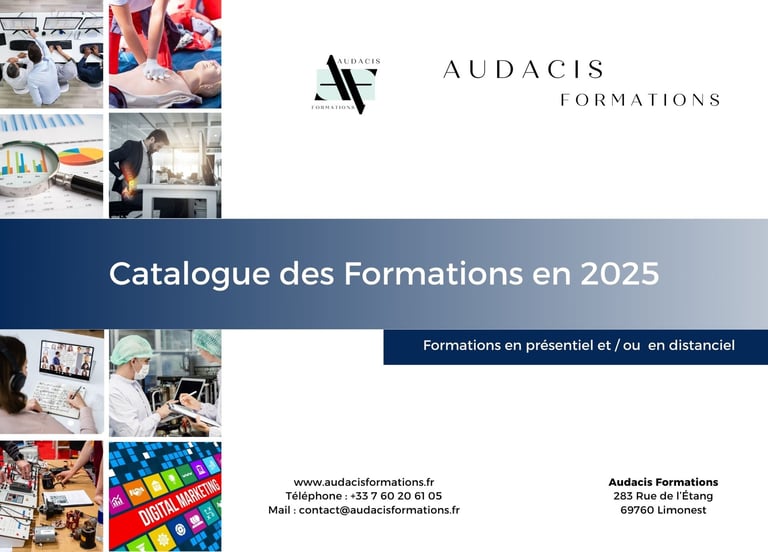 catalogue Audacis Formations