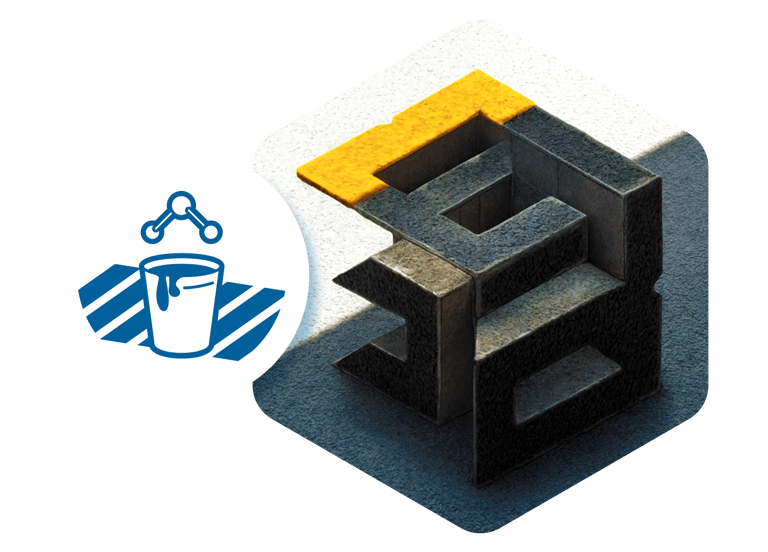 logotipo da linha de Demarcação Viária