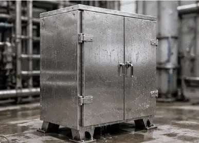 double door outdoor cabinets