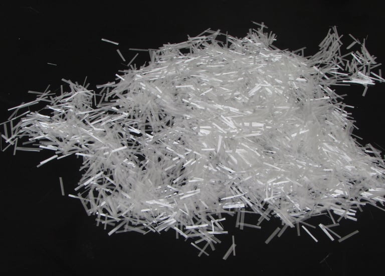 Fibra de Vidro para concreto