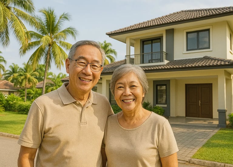 Retired Singaporean couple