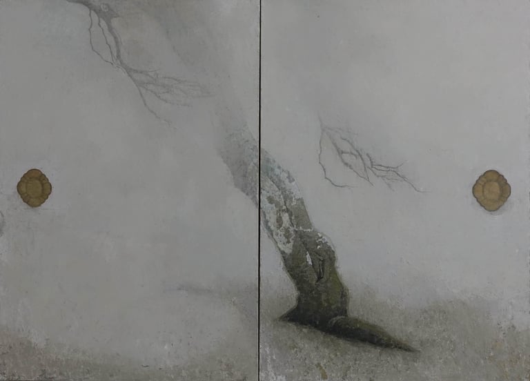 Contemporary Japanese artist Takayoshi Sakabe artwork