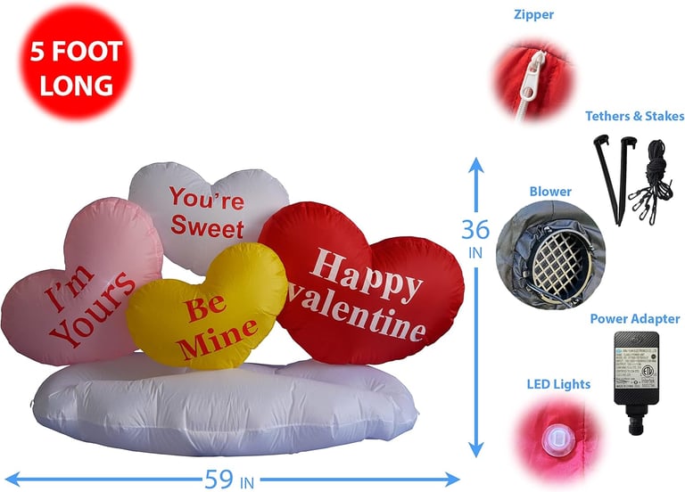 inflatable Valentine