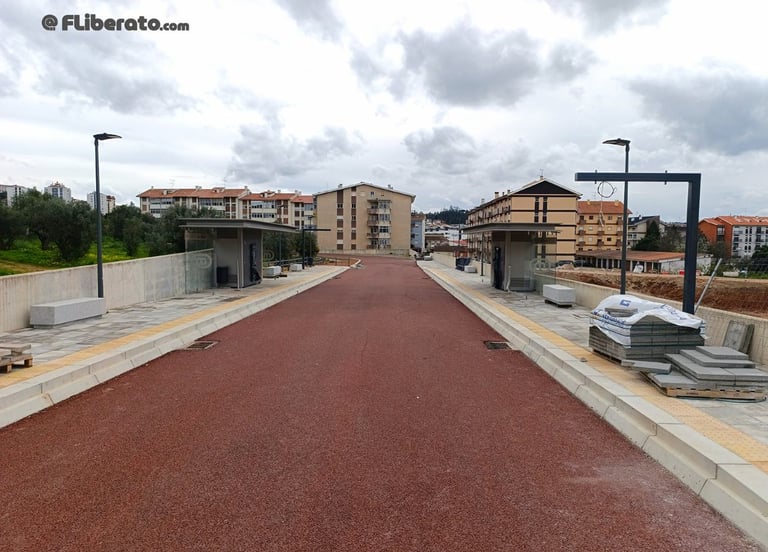Estação Casa Branca Metrobus Mondego Coimbra