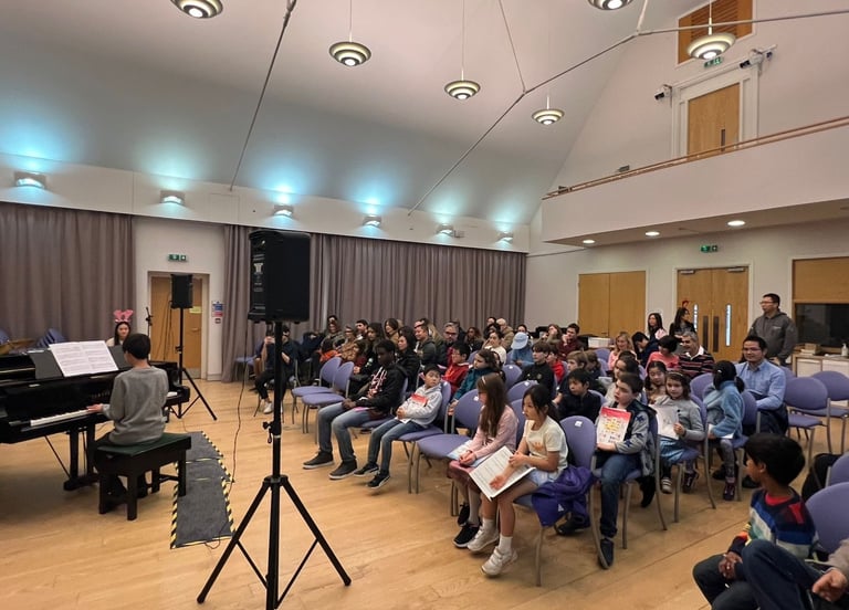 Christmas Concert 2023 performance with choir group