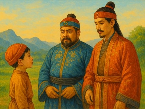 Đinh Liễn Đối Diện Hai Vương Họ Ngô