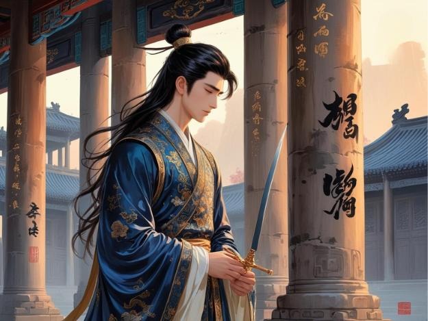 Đinh Liễn Sám Hối Trước Cột Kinh